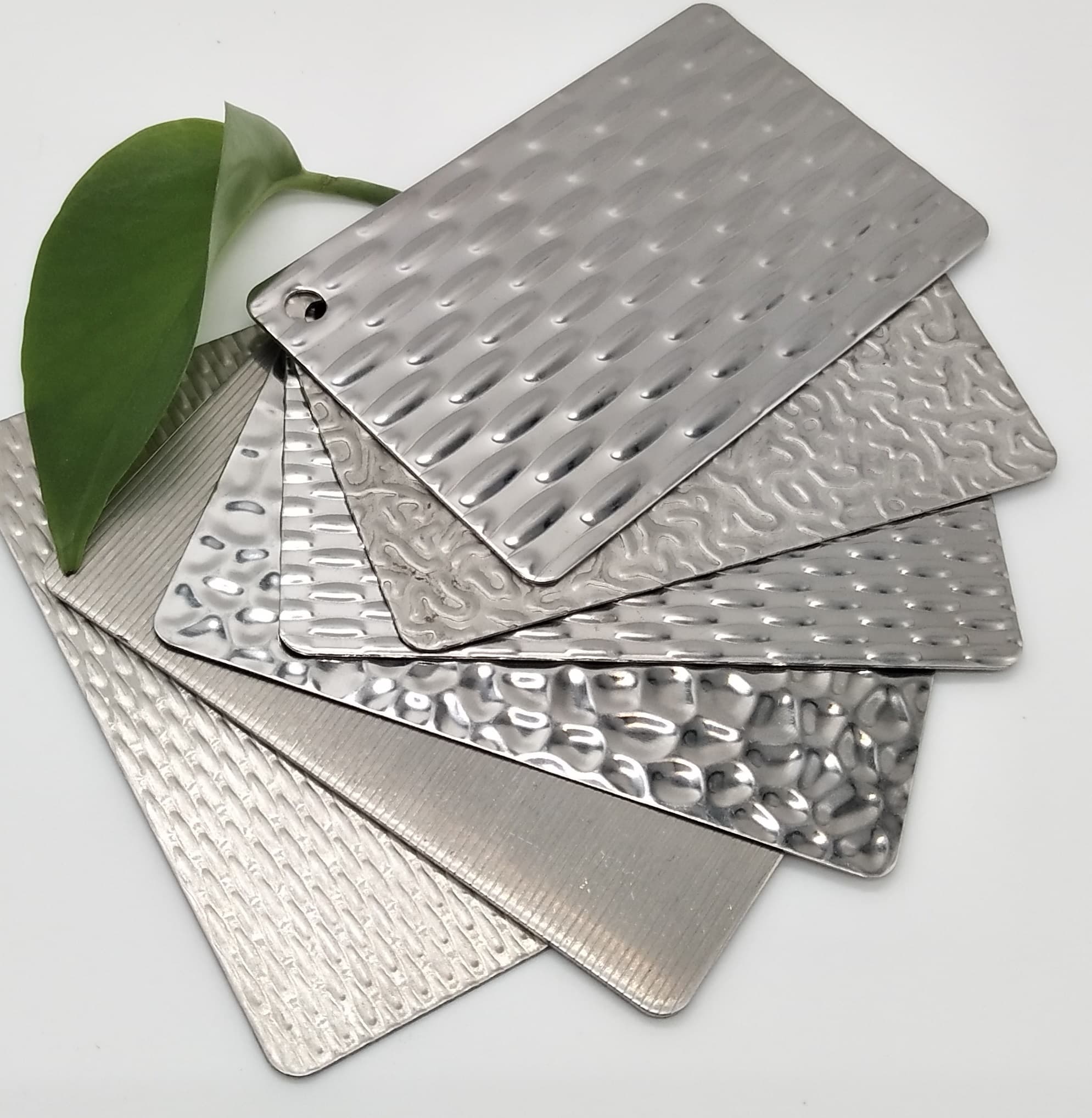 EMBOSSED STAINLESS STEEL SHEETS FOR DECORATION